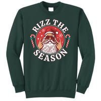 Punk Rock Rizz The Season Funny Santa Clause Sweatshirt