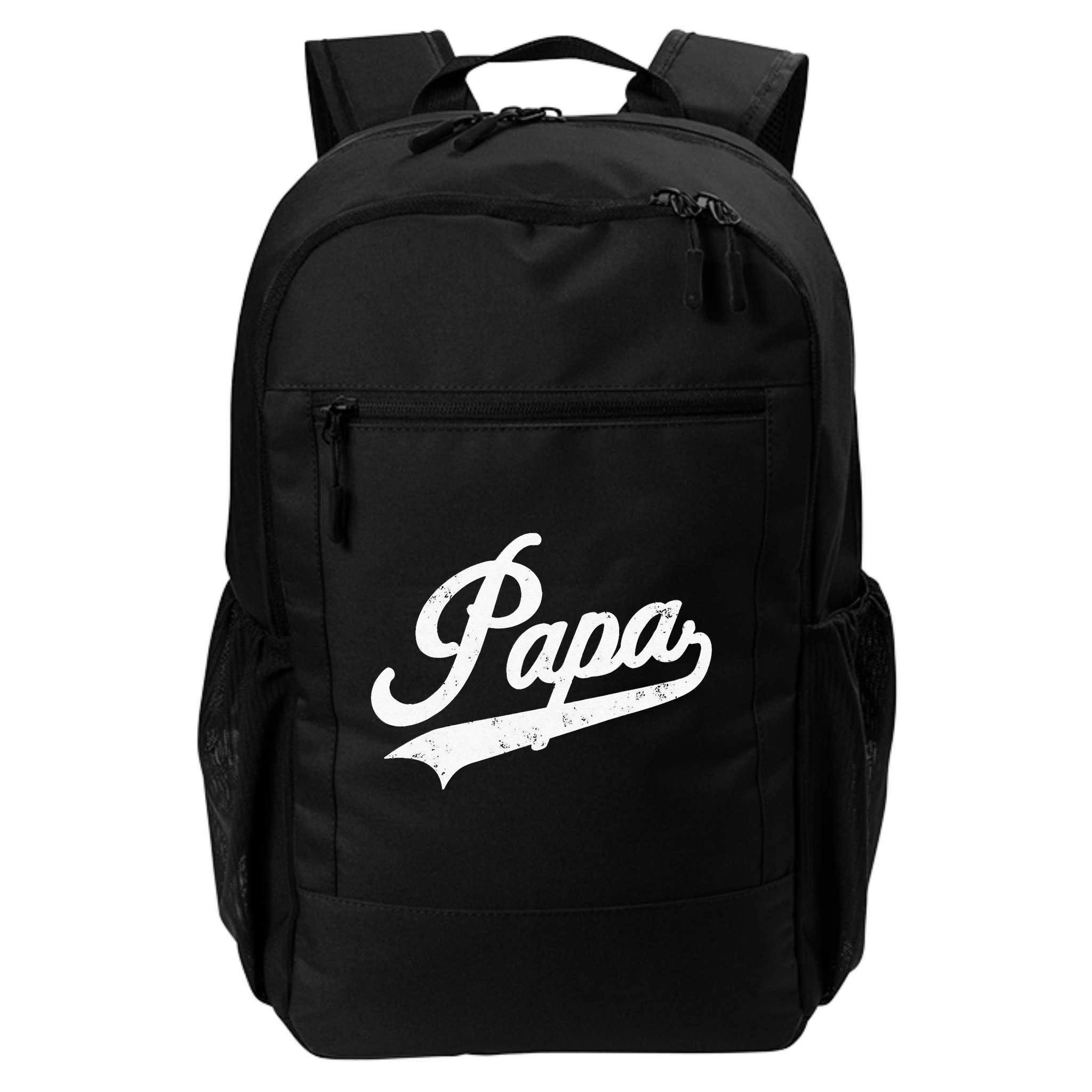 Papa Retro Style Father’s Day Gift For Funny Papa Grandpa Backpack