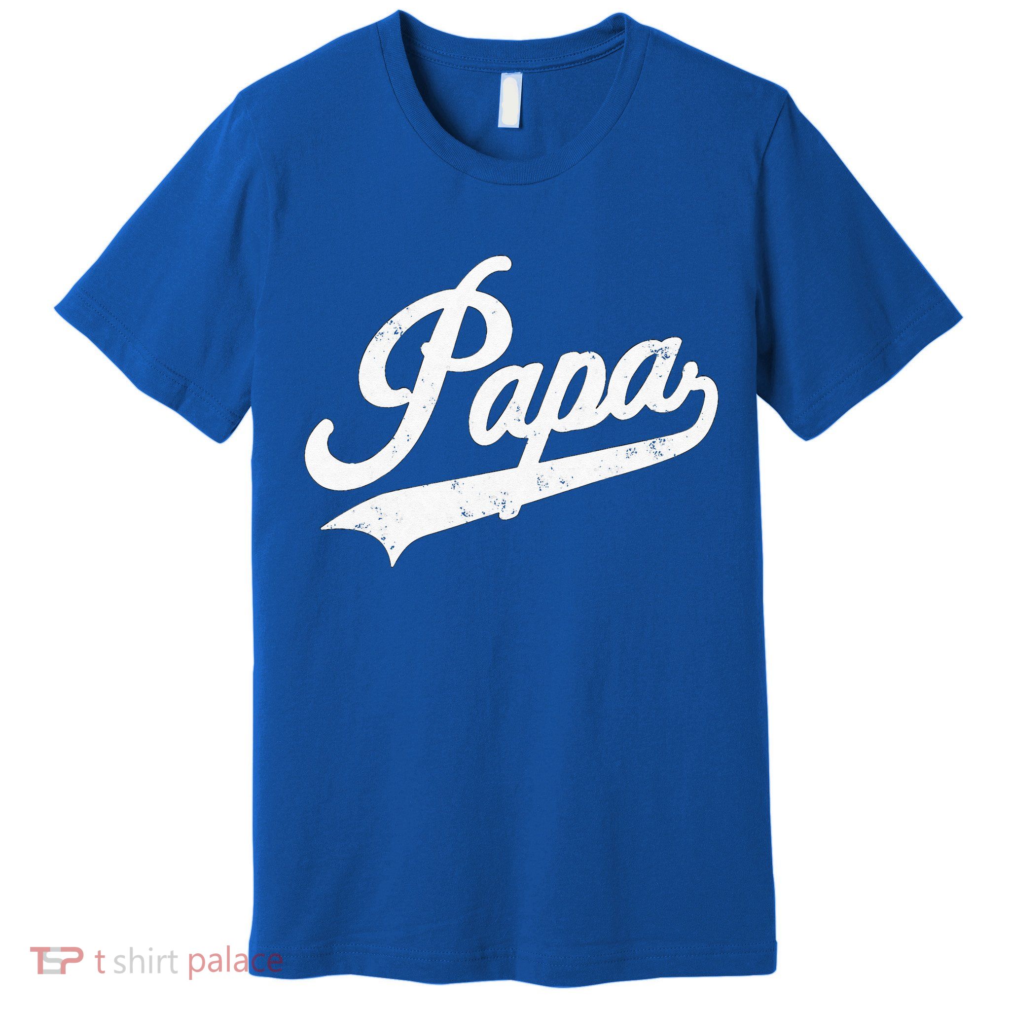 Papa Retro Style Father’s Day Gift For Funny Papa Grandpa Premium T-Shirt