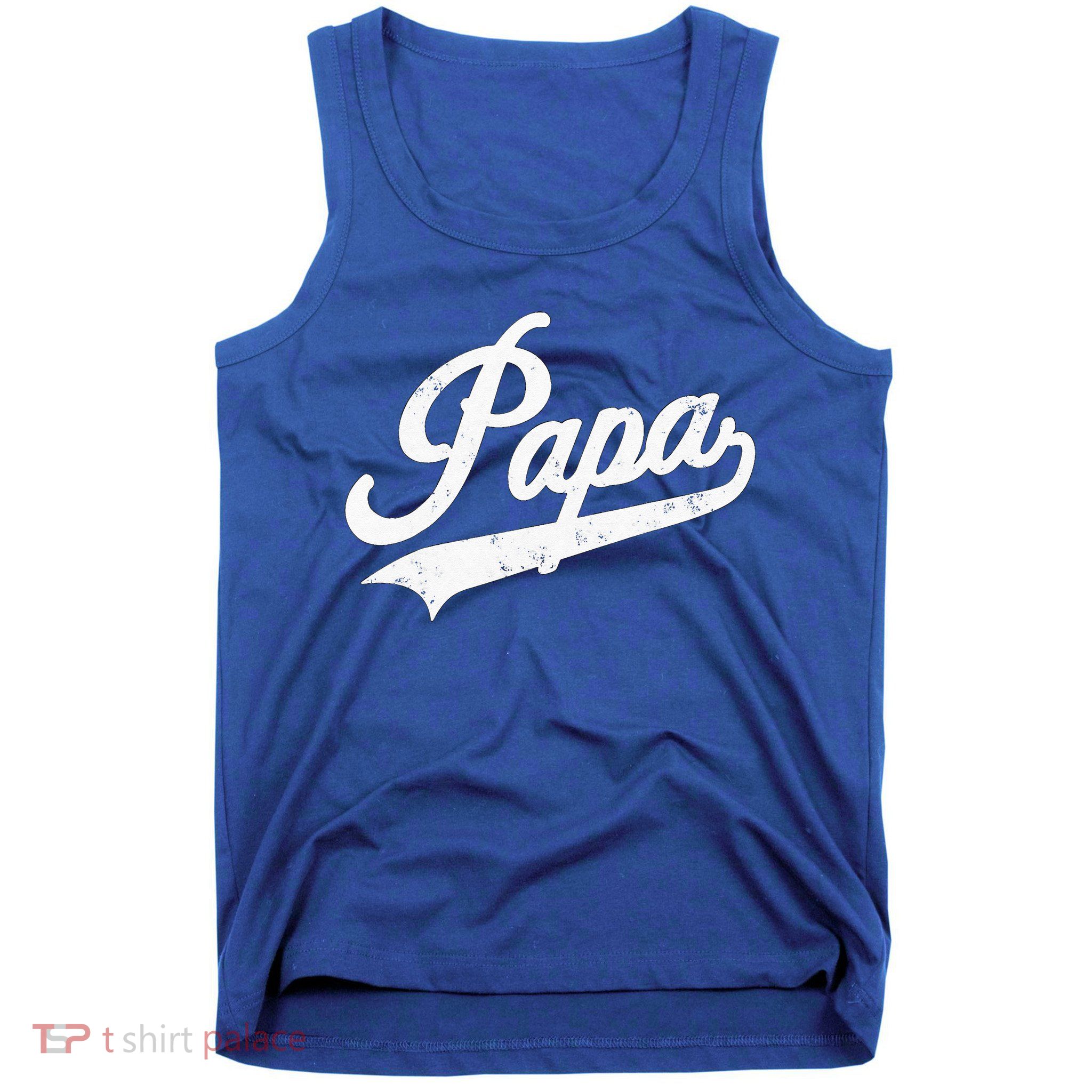 Papa Retro Style Father’s Day Gift For Funny Papa Grandpa Tank Top