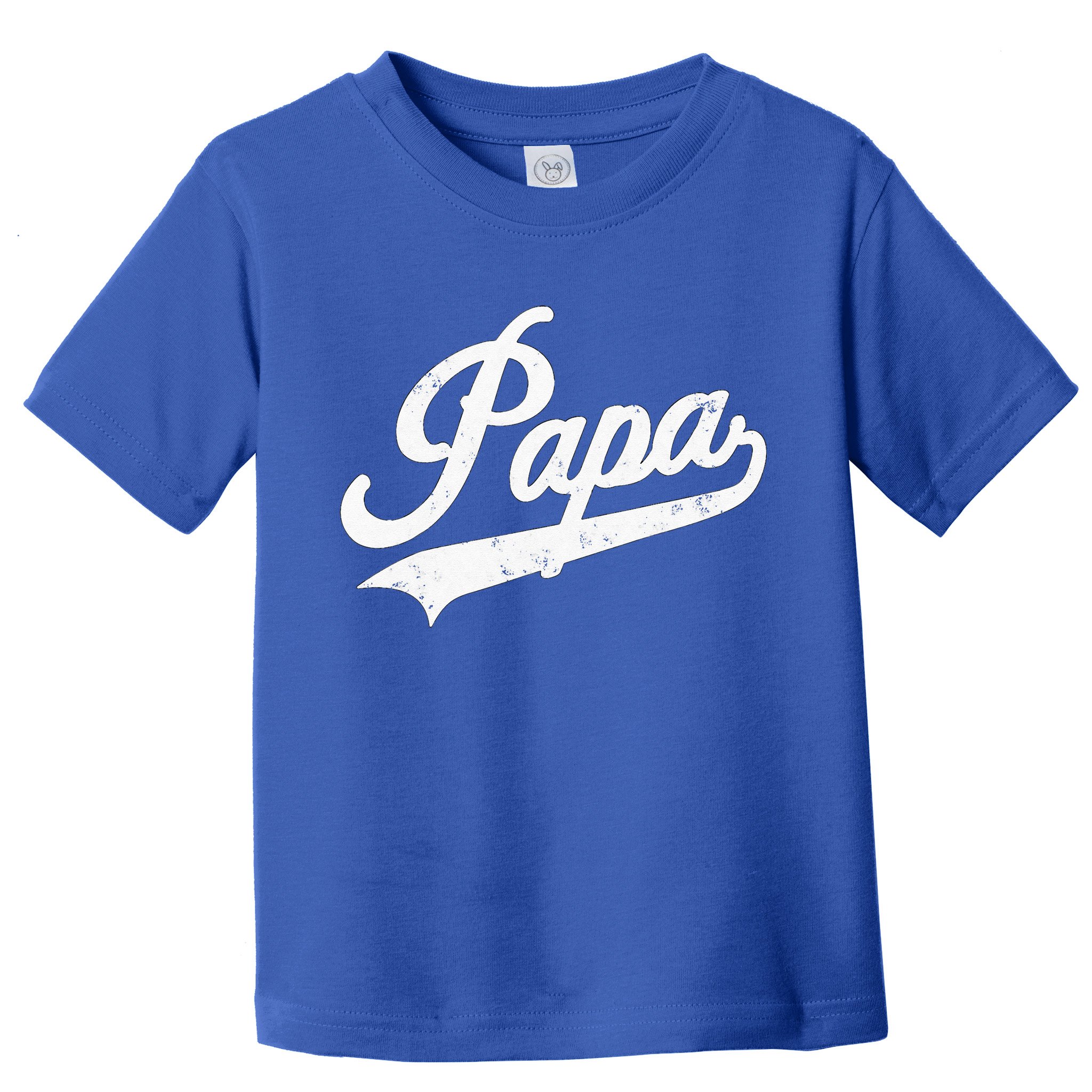 Papa Retro Style Father’s Day Gift For Funny Papa Grandpa Toddler T-Shirt
