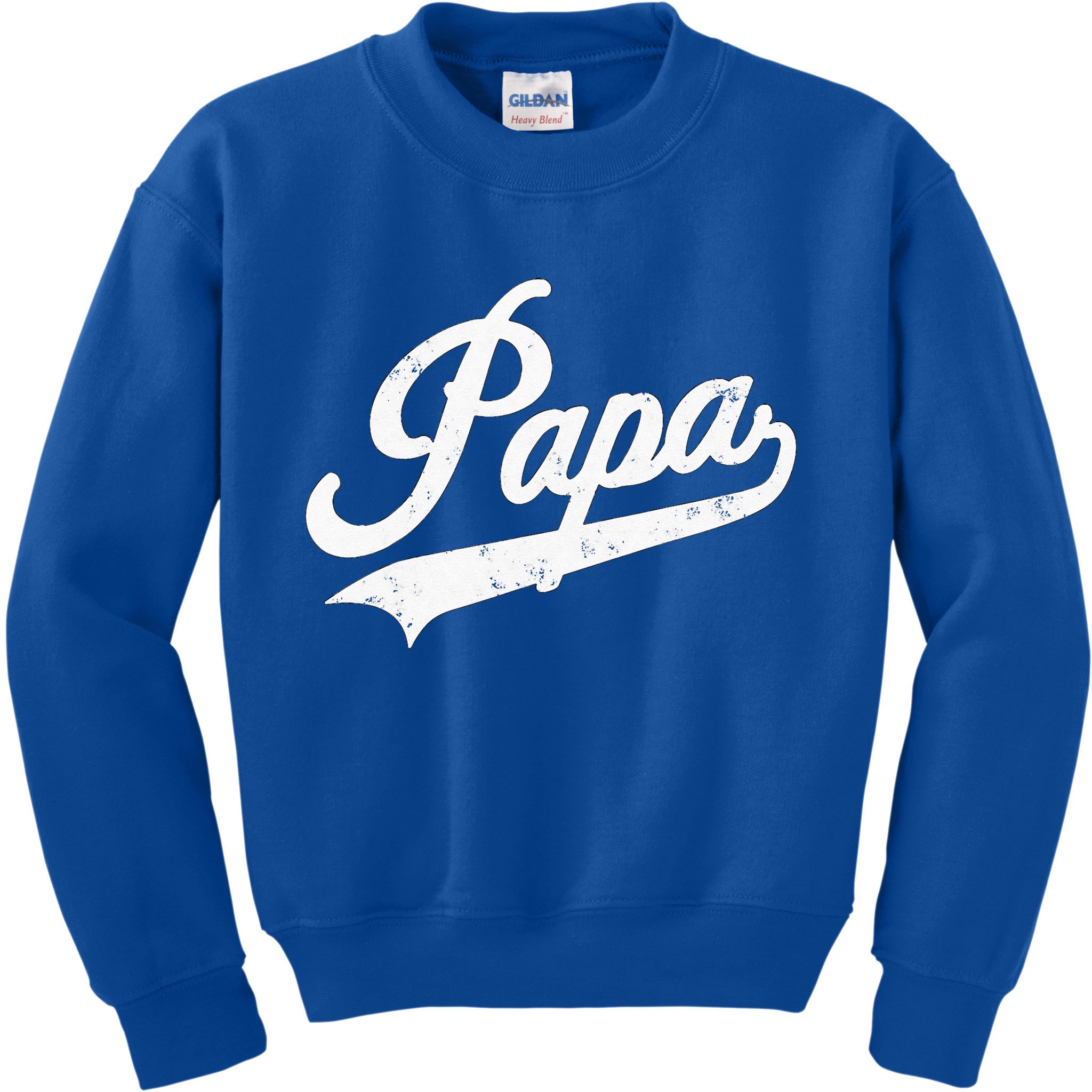 Papa Retro Style Father’s Day Gift For Funny Papa Grandpa Kids Sweatshirt