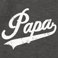 Papa Retro Style Father’s Day Gift For Funny Papa Grandpa Vector Backpack