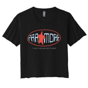 P.A.R.A.M.O.R.E Red Star Two Thousand Three Women's Crop Top Tee