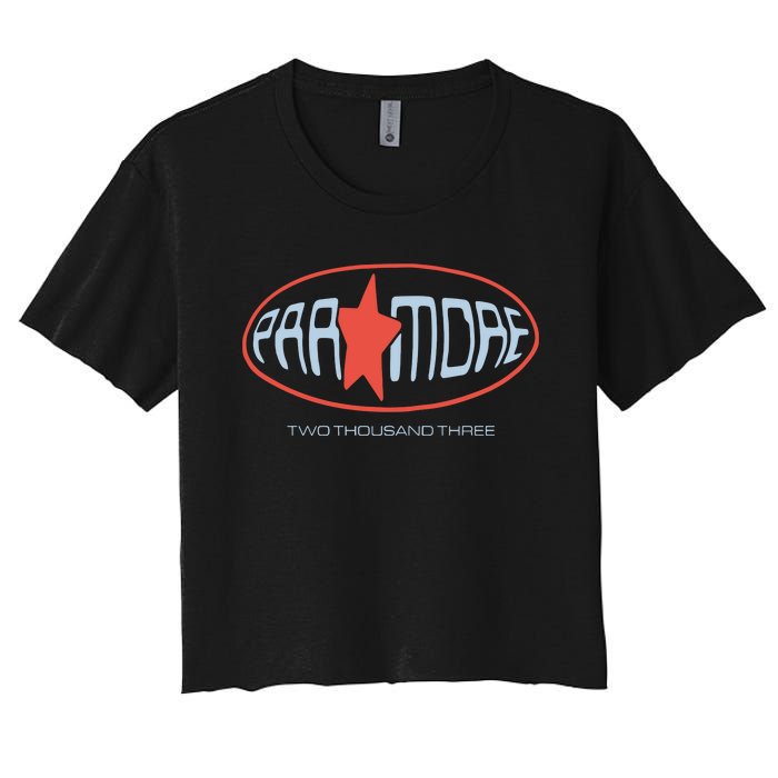 P.A.R.A.M.O.R.E Red Star Two Thousand Three Women's Crop Top Tee