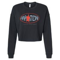 P.A.R.A.M.O.R.E Red Star Two Thousand Three Cropped Pullover Crew