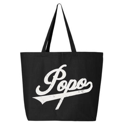 Popo Retro Style Father’s day gift for Papa Grandpa 25L Jumbo Tote