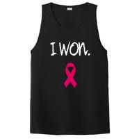 Pink Ribbon Survivor Breast Cancer Awareness Gift PosiCharge Competitor Tank