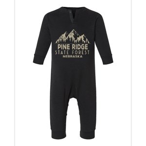 Pine Ridge State Forest Infant Fleece One Piece