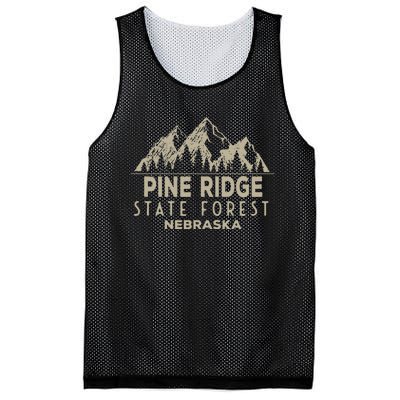 Pine Ridge State Forest Mesh Reversible Basketball Jersey Tank