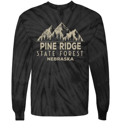 Pine Ridge State Forest Tie-Dye Long Sleeve Shirt