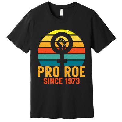 Pro Roe Since 1973 Vintage Retro T Premium T-Shirt