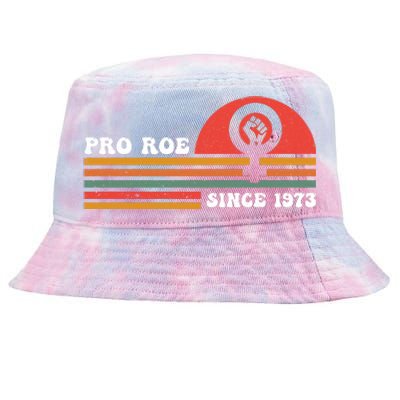 Pro Roe Since 1973 Vintage Retro T Tie-Dyed Bucket Hat