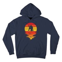 Paintball Retro Sunset 70s Vintage Paintball Hoodie