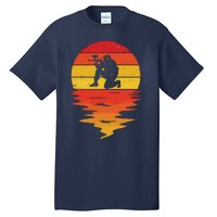 Paintball Retro Sunset 70s Vintage Paintball Tall T-Shirt