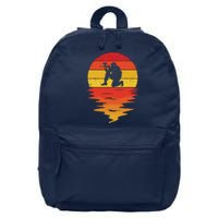 Paintball Retro Sunset 70s Vintage Paintball 16 in Basic Backpack