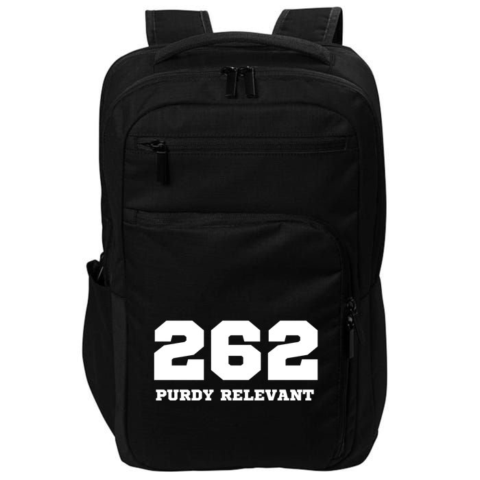 Purdy Relevant San Francisco Football Playoffs Impact Tech Backpack