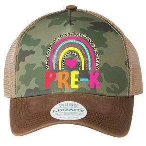 PreK Rainbow Squad Pre K Team Teacher Legacy Tie Dye Trucker Hat