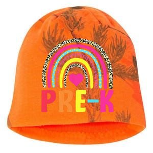 PreK Rainbow Squad Pre K Team Teacher Kati - Camo Knit Beanie