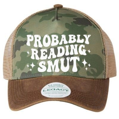 Probably Reading Smut Spicy Book Lover Smutty Romance Legacy Tie Dye Trucker Hat