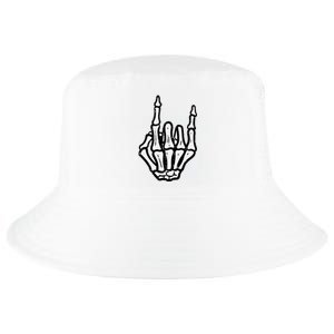 Punk Rock Skeleton Cool Rocker Halloween Cool Comfort Performance Bucket Hat