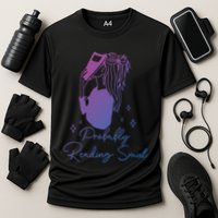 Probably Reading Smut Book Lover Bookworm Smutty Book Queen Cute Gift Cooling Performance Crew T-Shirt