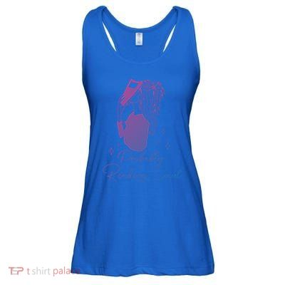 Probably Reading Smut Book Lover Bookworm Smutty Book Queen Cute Gift Ladies Essential Flowy Tank