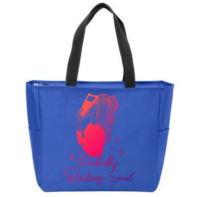 Probably Reading Smut Book Lover Bookworm Smutty Book Queen Cute Gift Zip Tote Bag