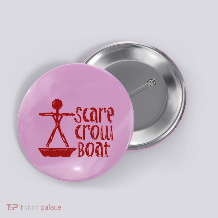 Parks & Recreation Scarecrow Boat Button