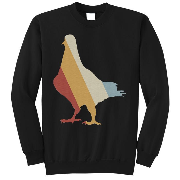 Pigeon Retro Style Vintage Sweatshirt