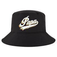 Papa Retro Style Father’s day gift for Funny Papa Grandpa Cool Comfort Performance Bucket Hat