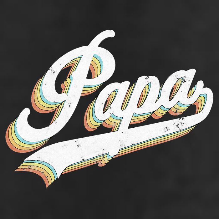Papa Retro Style Father’s day gift for Funny Papa Grandpa Cool Comfort Performance Bucket Hat