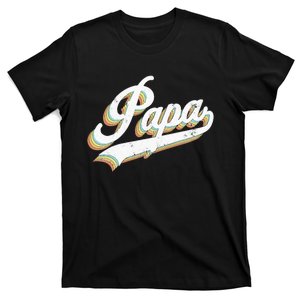 Papa Retro Style Father’s day gift for Funny Papa Grandpa T-Shirt