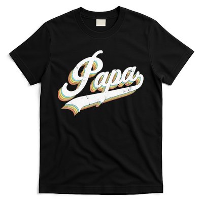 Papa Retro Style Father’s day gift for Funny Papa Grandpa T-Shirt