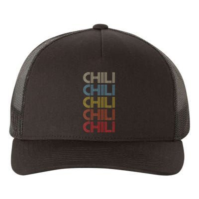 Pepper Retro Spicy Vintage Chili Yupoong Adult 5-Panel Trucker Hat