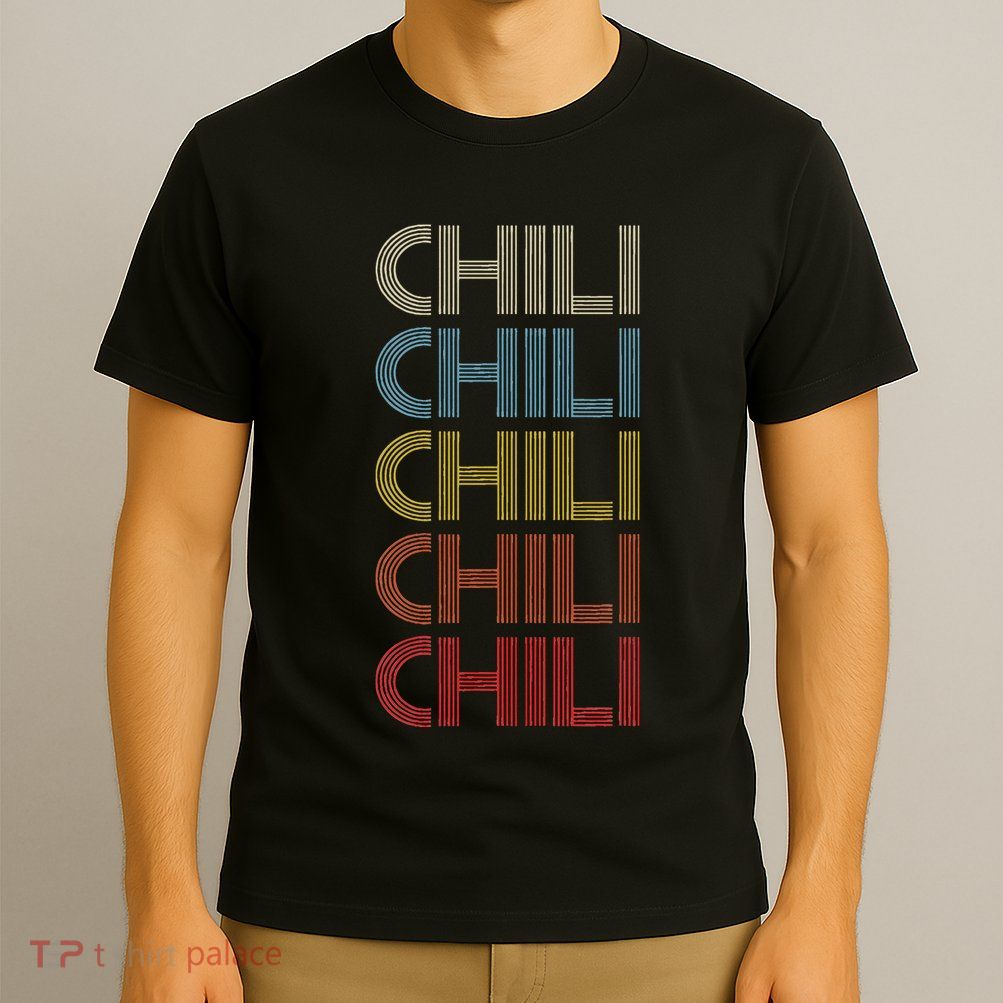 Pepper Retro Spicy Vintage Chili T-Shirt