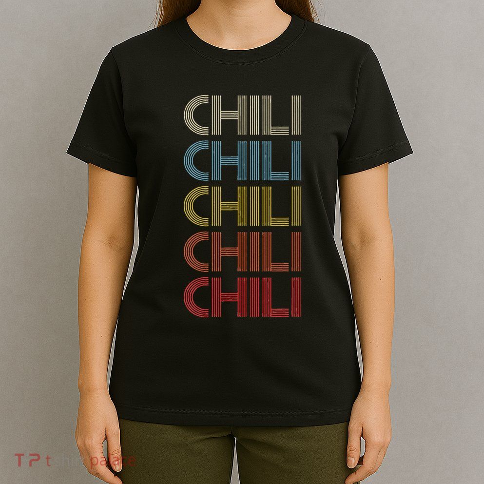 Pepper Retro Spicy Vintage Chili T-Shirt