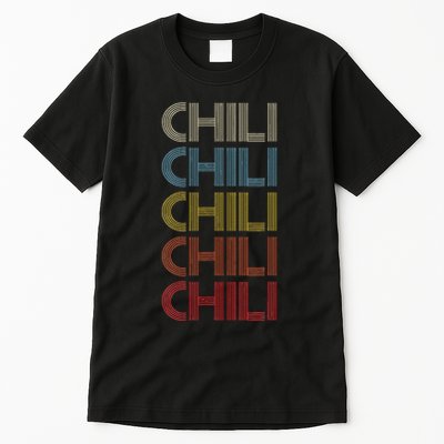 Pepper Retro Spicy Vintage Chili Tall T-Shirt