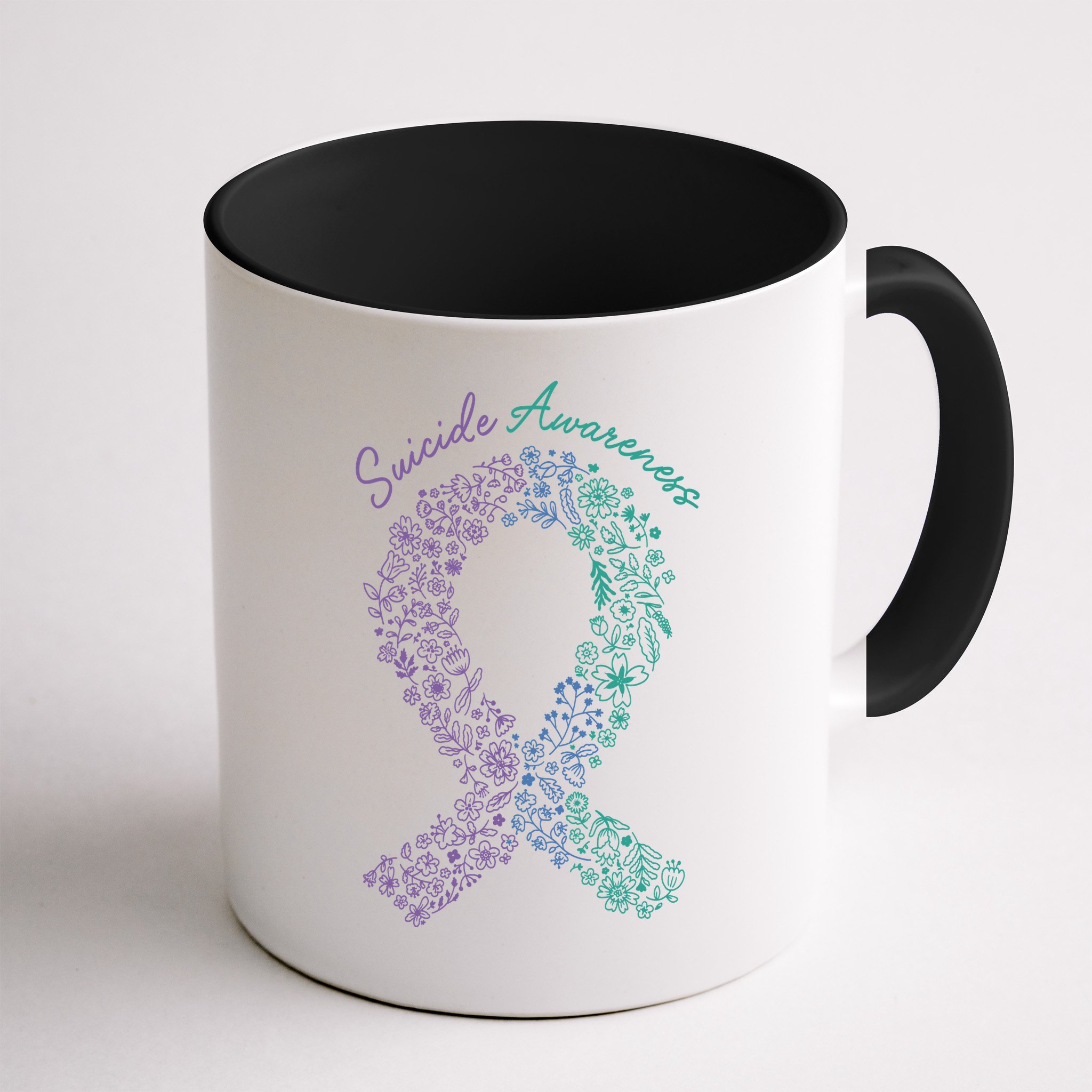 Purple Ribbon Suicide Prevention Awareness Mug