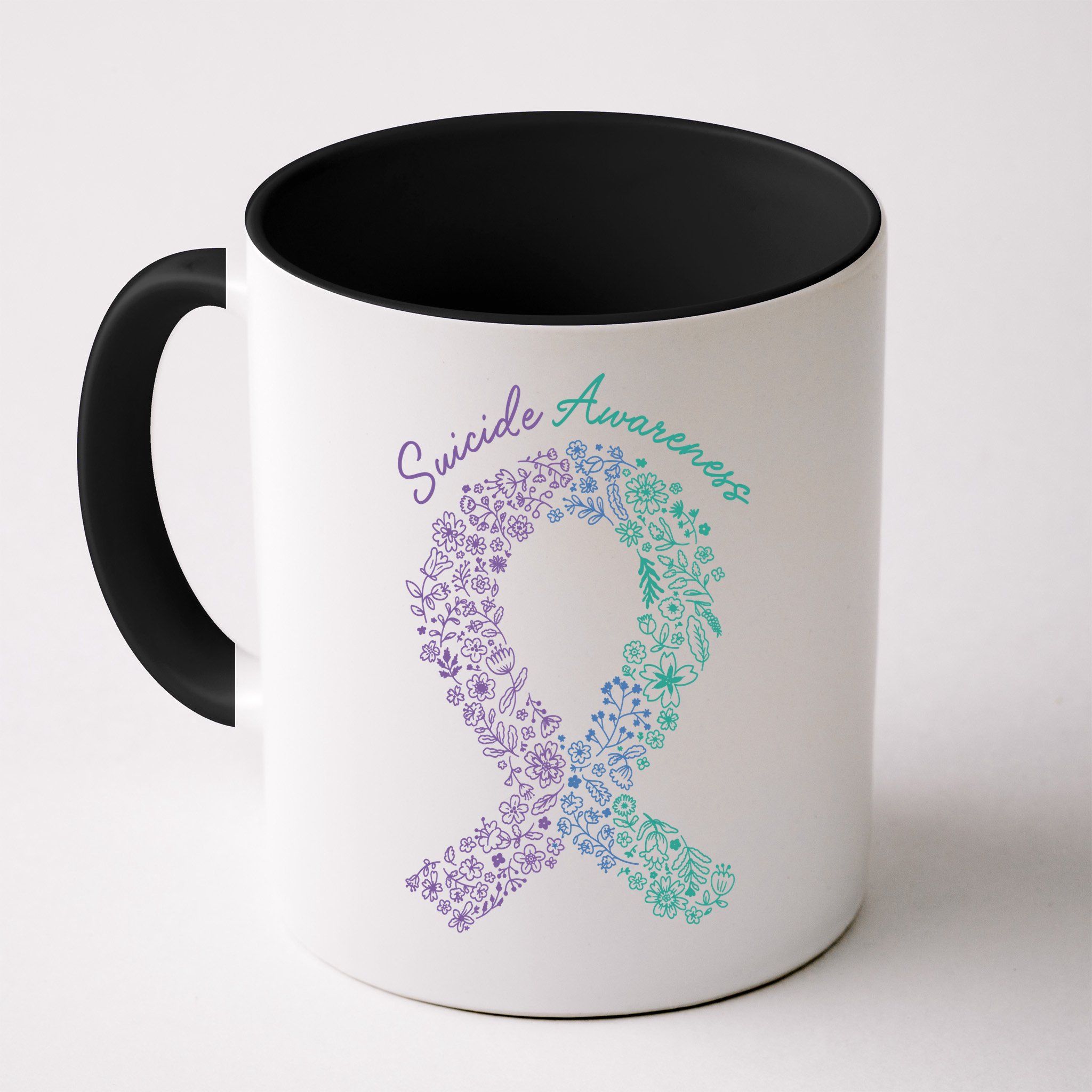 Purple Ribbon Suicide Prevention Awareness Mug