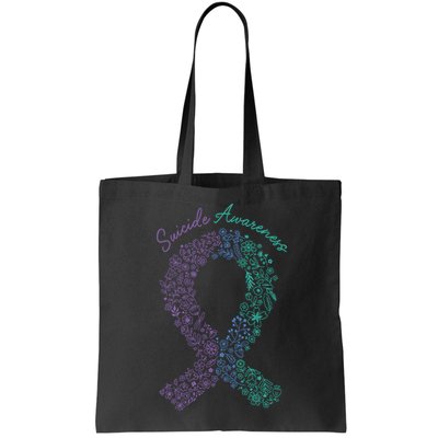 Purple Ribbon Suicide Prevention Awareness Bag