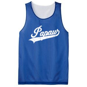 Papaw Retro Style Funny Father’S Day Gift For Dad Grandpa Meaningful Gift Mesh Reversible Basketball Jersey Tank