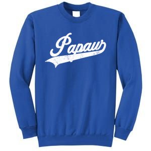 Papaw Retro Style Funny Father’S Day Gift For Dad Grandpa Meaningful Gift Tall Sweatshirt