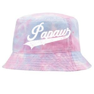 Papaw Retro Style Funny Father’S Day Gift For Dad Grandpa Meaningful Gift Tie-Dyed Bucket Hat