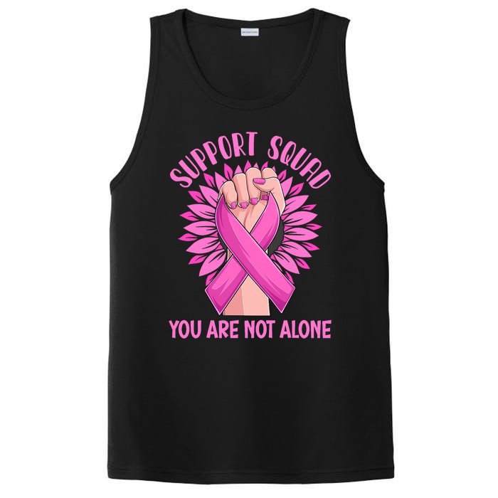 Pink Ribbon Strong Support Squad Breast Cancer Gifts PosiCharge Competitor Tank