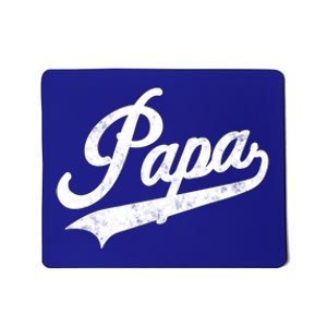 Papa Retro Style Father’S Day Gift For Funny Papa Grandpa Gift Mousepad