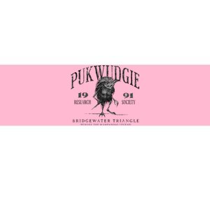 Pukwudgie Research Society Est 1991 Bridgewater Triangle Bumper Sticker