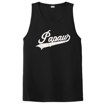 Papaw Retro Style Funny Father’S Day Gift For Dad Grandpa Gift PosiCharge Competitor Tank