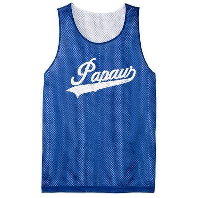 Papaw Retro Style Funny Father’S Day Gift For Dad Grandpa Gift Mesh Reversible Basketball Jersey Tank