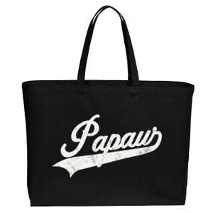 Papaw Retro Style Funny Father’S Day Gift For Dad Grandpa Gift Cotton Canvas Jumbo Tote